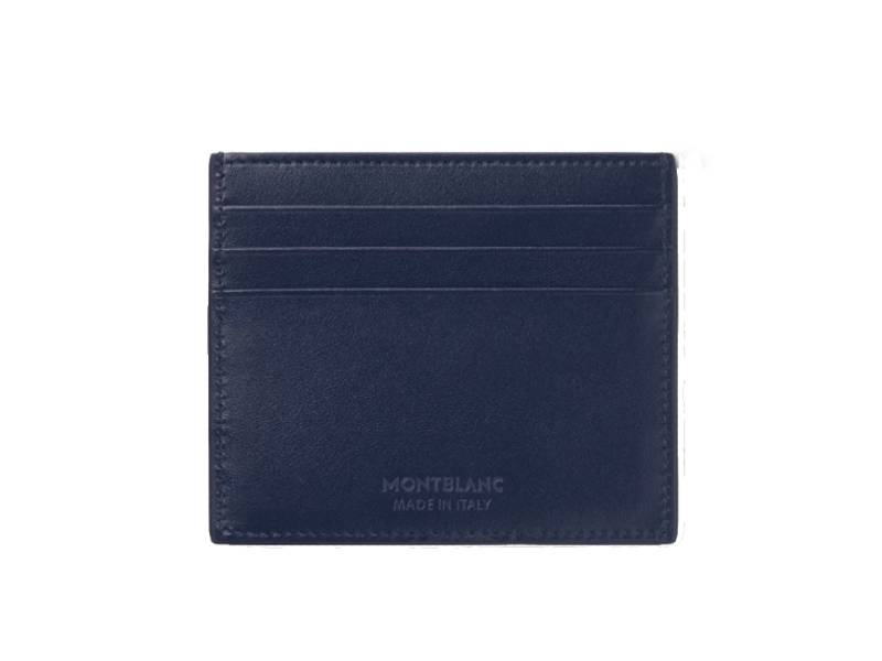 POCKET HOLDER 6CC BLUE INK MEISTERSTUCK MONTBLANC 131694